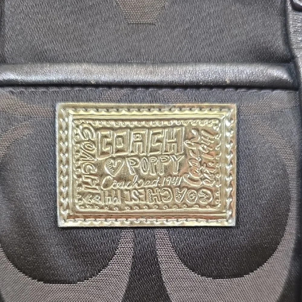 Coach Poppy Spotlight Tote and Matching Wallet